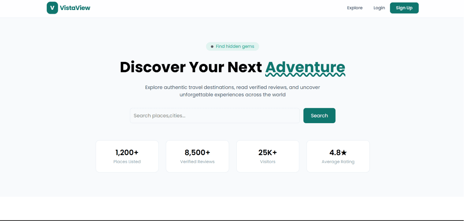 VistaView screenshot